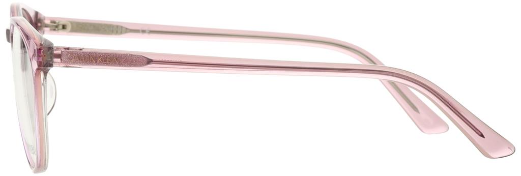 Calvin Klein Eyeglasses Frame Size 535 Crystal CK19556A-53 - Mauve/Rose
