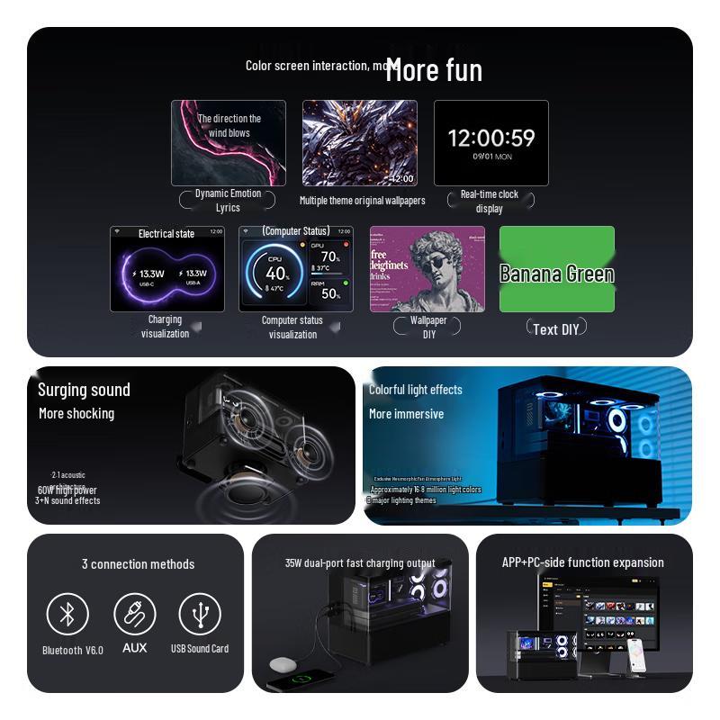 Edifier NEW CYBER Integrated Desktop Bluetooth Speaker