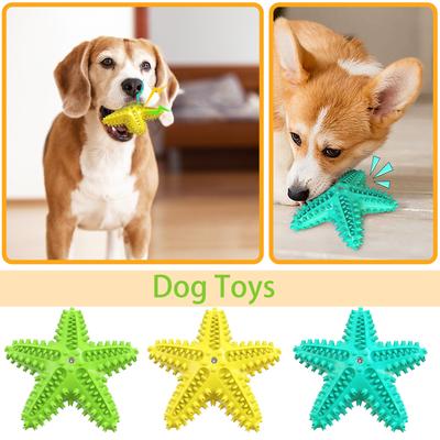 Starfish- Sound Teething Dog Toy