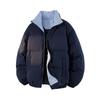 Printable OO Cotton-padded Clothes for Men and Women, Winter New Retro Cotton-padded Clothes for Couples, Loose Coats for Men