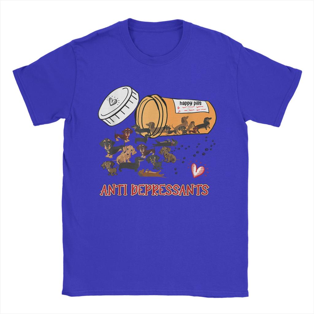 Vintage Wiener Dog Sausage Puppy Lover Dachshund T-Shirt Men O Neck 100% Cotton T Shirts  Short Sleeve Tees Plus Size Tops