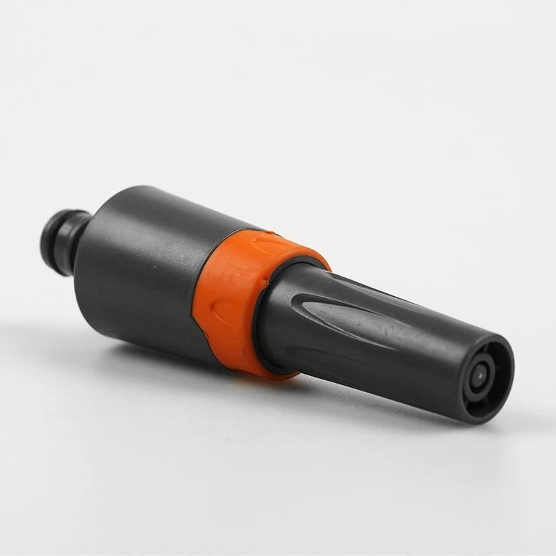 Horticultural multi-functional watering straight spray gun set adhesive Quick connector nipple type straight spray gun ABS adhes
