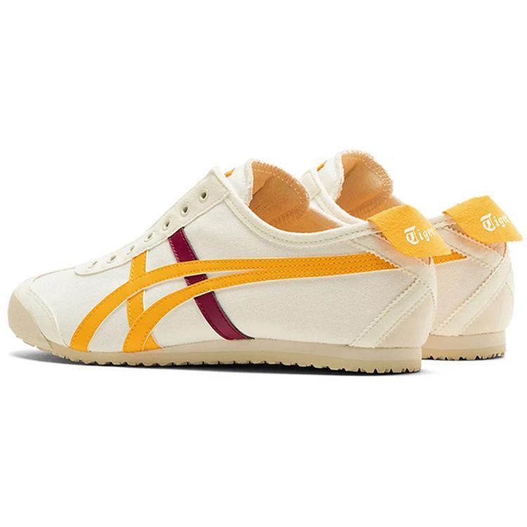 Onitsuka Tiger Unisex Mexico 66 Slip-On Cream Citrus Red 1183A360-114