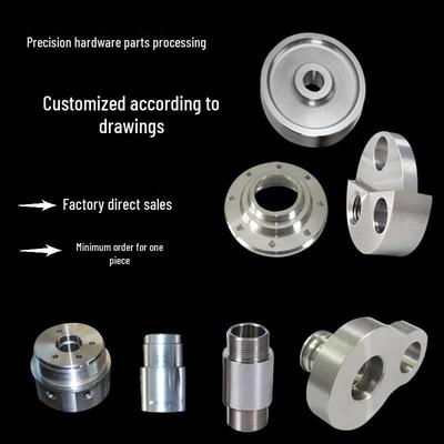 Kundenspezifische CNC-gefräste Aluminium- und Edelstahlteile für Computer-Fräsmaschinen
