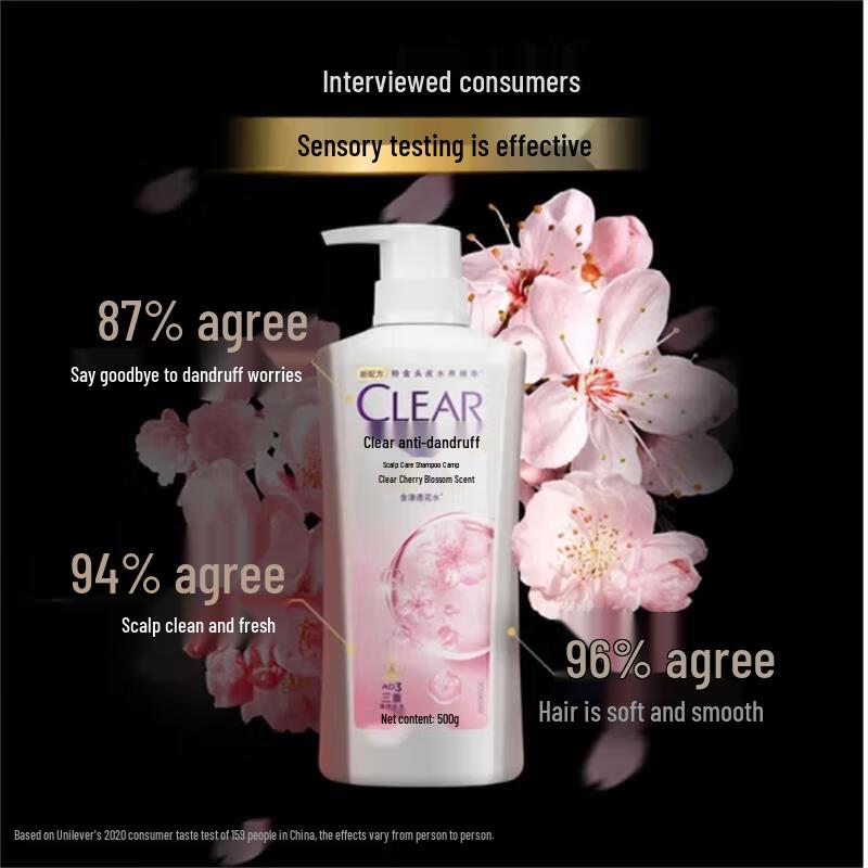 Clear Cherry Blossom Anti-Dandruff Shampoo