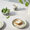 ARABIA [Official Import] Arabia Crocus Bowl/Plate, 13cm, Green, 1062353