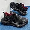Men's shoes spring and summer breathable versatile casual dad shoes men's thick-soled heightening Darth Vader sneakers