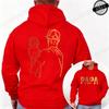 Papa Graphic Hoodies for Men Clothing Vintage Sweatshirts Casual Hooded Clothes Dad Daddy Sweatshirts Pullovers Sportwear