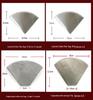 V60 Trapezoidal Coffee Filter Paper & Reusable 304 Stainless Steel Coffee Filter Bag