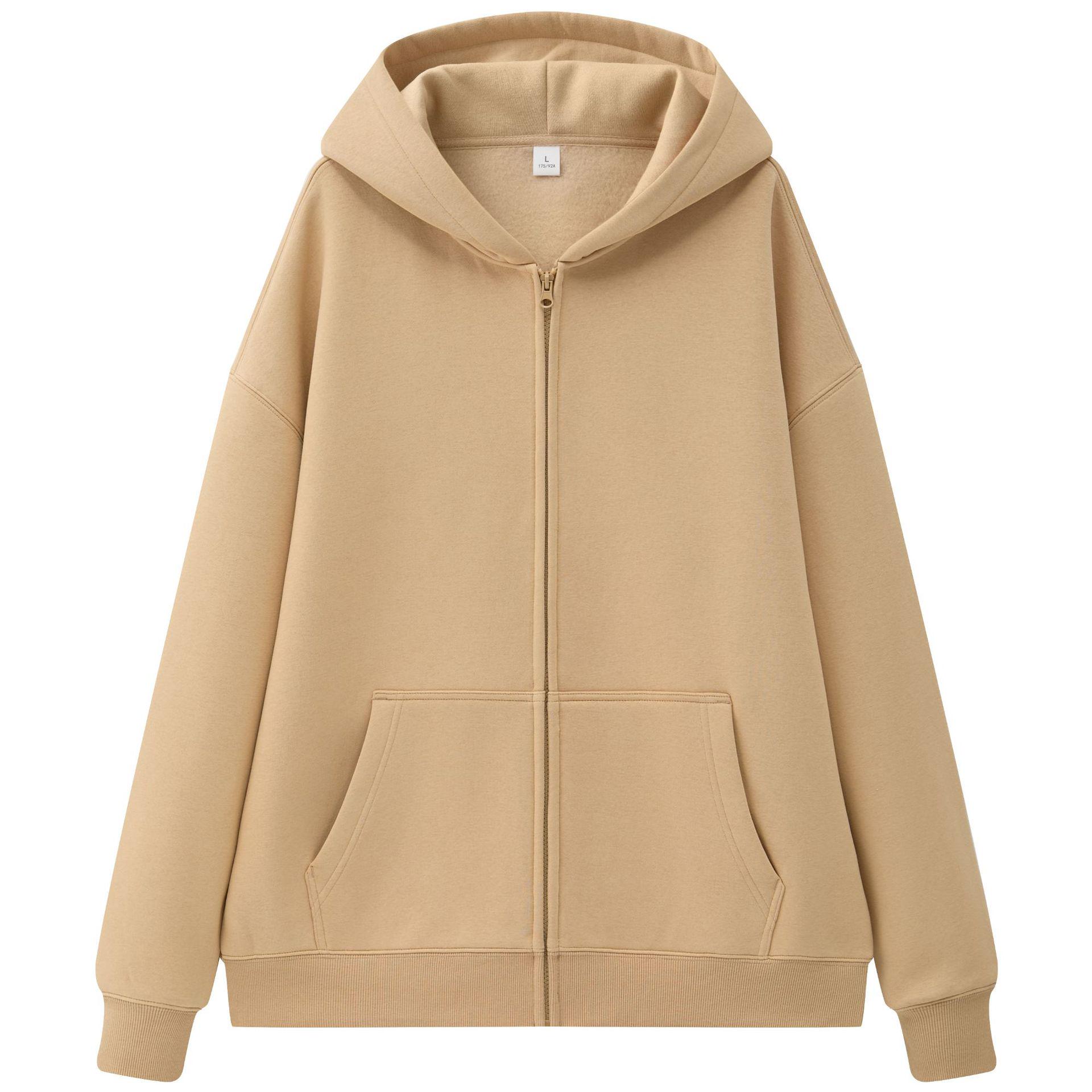Unisex Heavyweight 330 Carat Fleece Hooded Zip-Up Sweatshirt Small