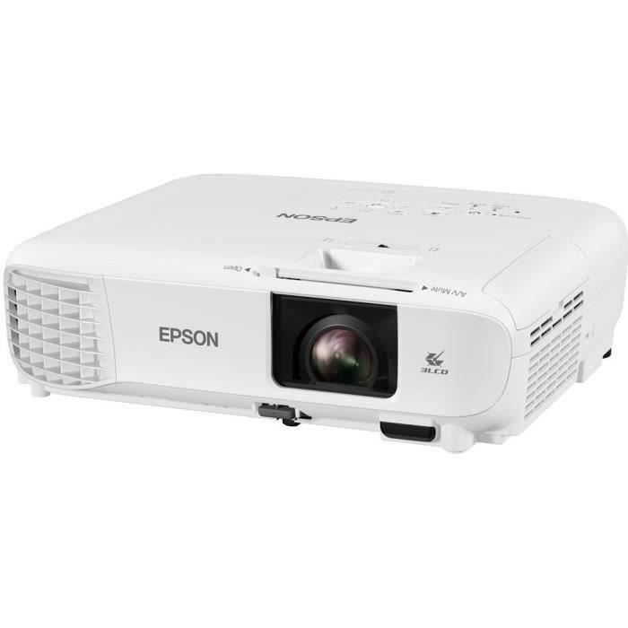 EPSON EB-W49 - Přenosný 3LCD projektor - 3800 lumenů (Bílý) - 3800 lumenů (couleur) - WXGA (1280 x 800)