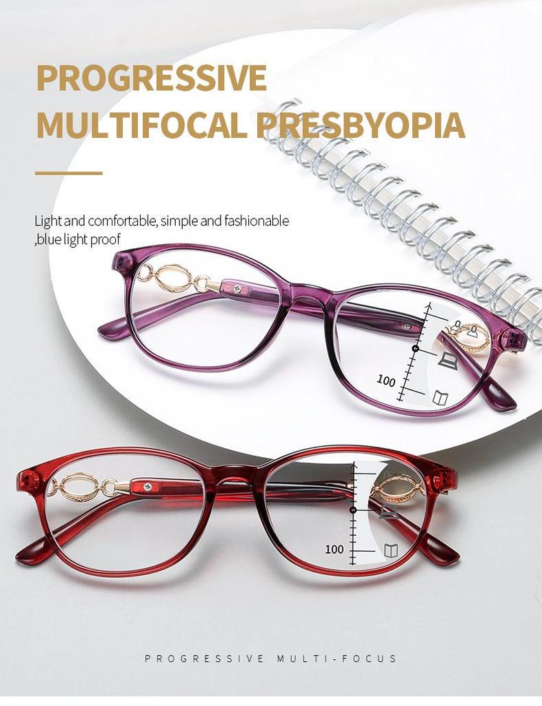2021 Damenmode Multifokale Lesebrille CJ16669