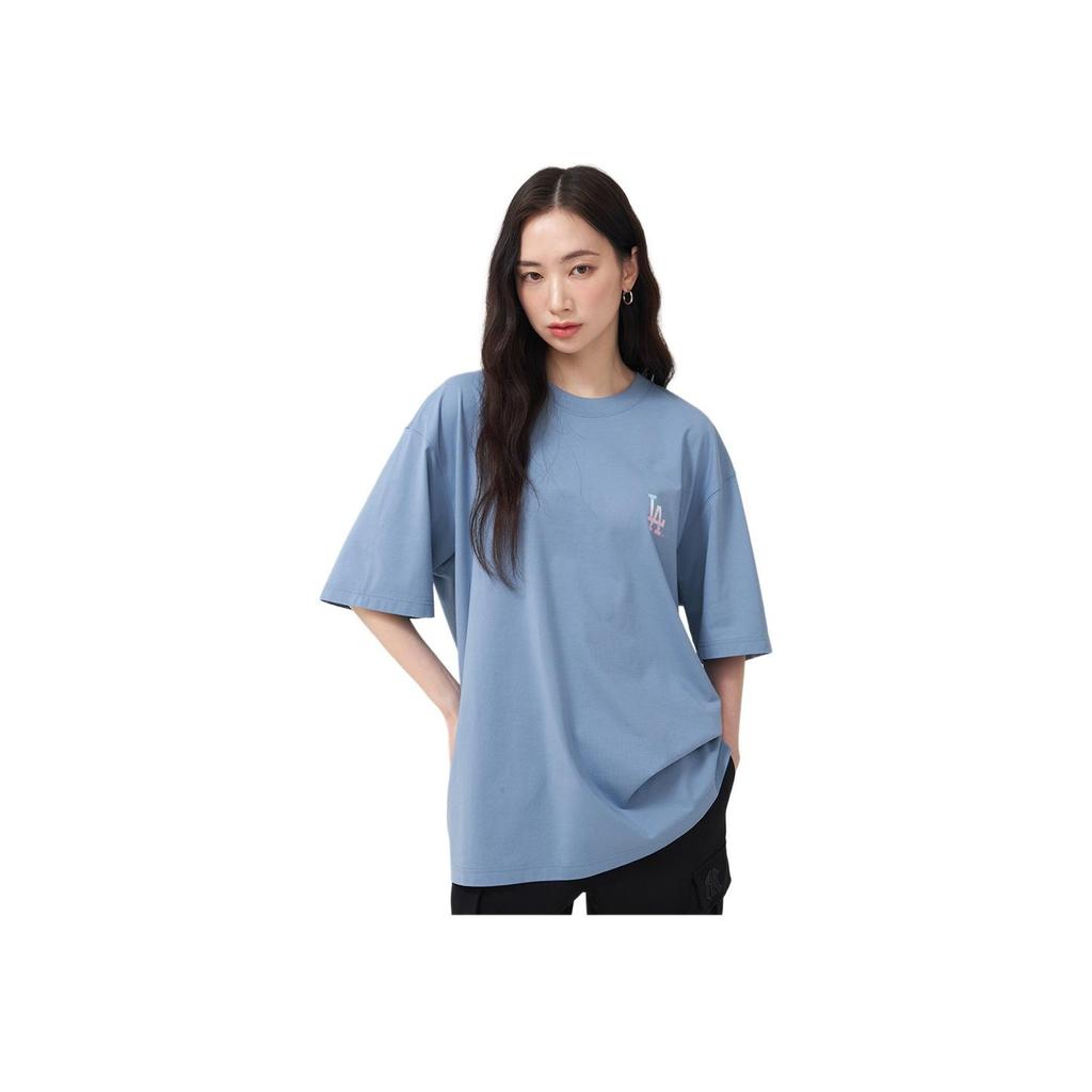 New MLB Los Angeles Dodgers SS25 T Shirt Unisex Light Indigo 3ATSX0453-07INL