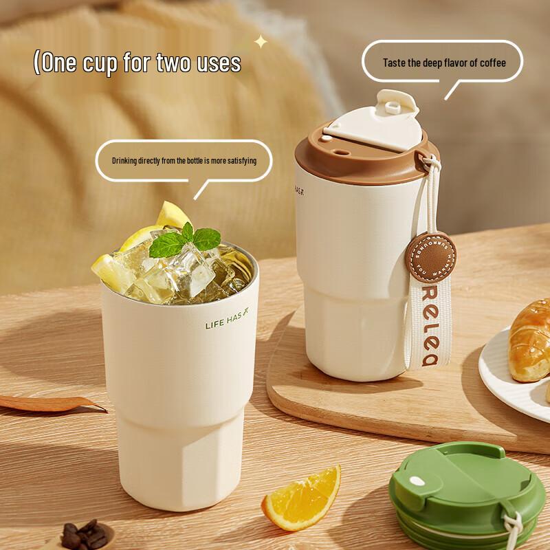RELEA Ceramic Lined Insulated Coffee Mug