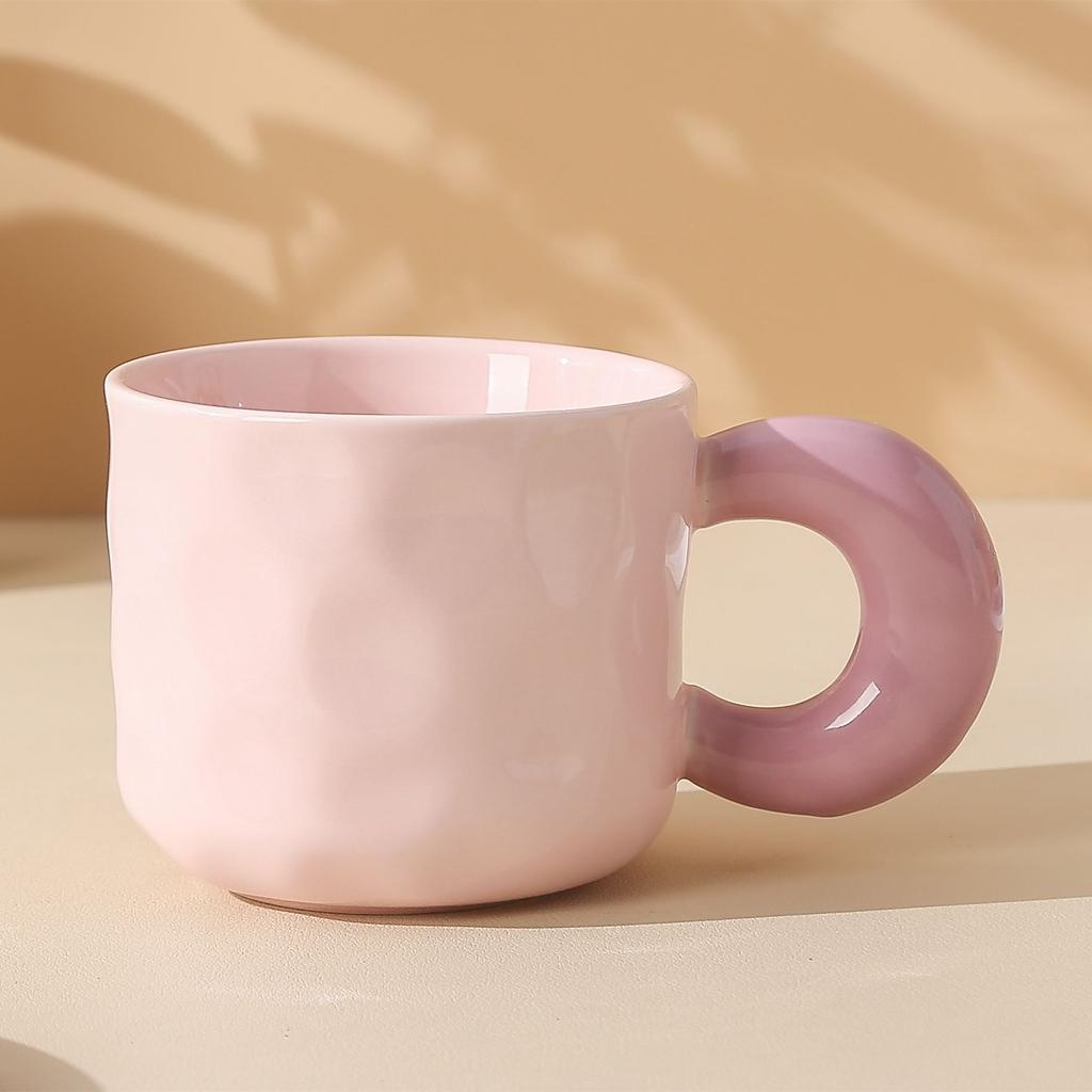 Contrast Color Milk Whirring Small Fresh And Cute High Value Large Capacity Student Fashion Couple Girlfriend Breakfast Cup