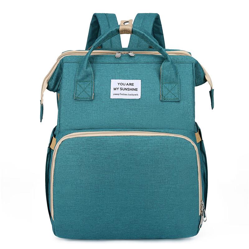 

Li Shen Portable Folding Baby Bed Diaper Backpack