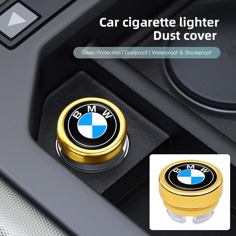 Car Cigarette Lighter Cover DustProof Decoration Cap For BMW Series i3 i4 G07 G06 G05 G02 G01 F48 F39 G42 G30 G20 G26 F01 F02