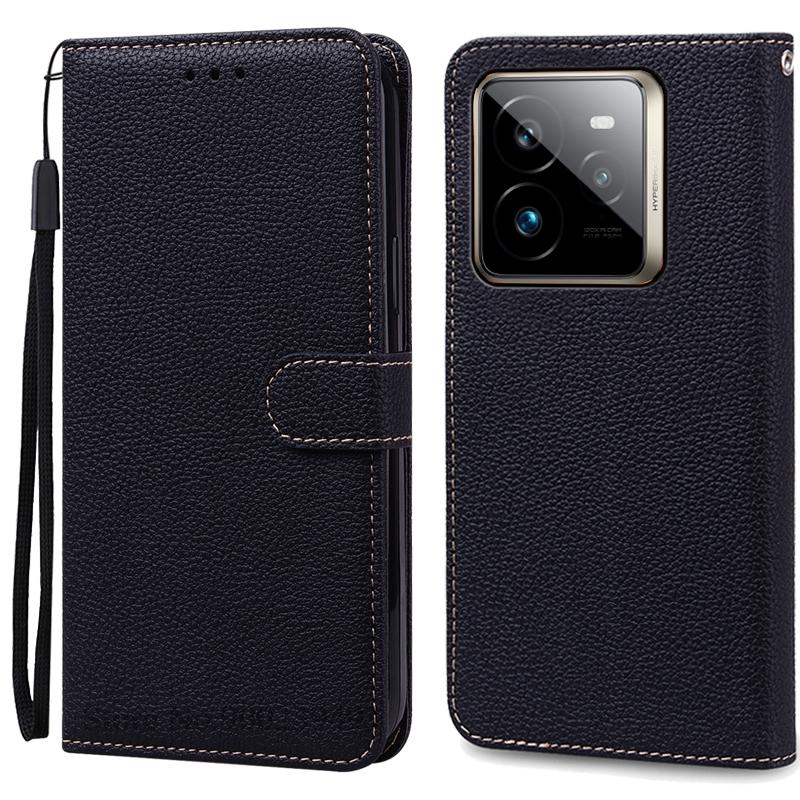 

Для Realme GT 7 Pro Чехол Кошелек Кожаный Чехол-книжка Для Realme GT 7 Pro Глобальный Чехол для телефона Для Realme GT7 Pro Чехол Coque Fundas For Realme GT 7 Pro чёрный