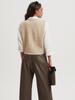 Women's Retro Sleeveless Knit Cardigan Vest - European & American Style