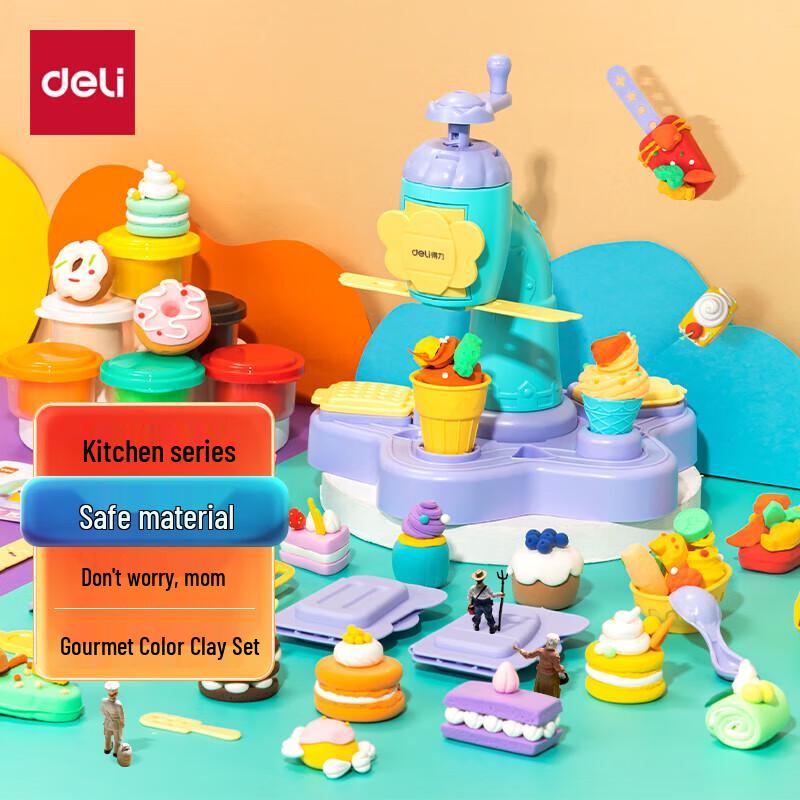 Deli Clay Machine Ice Cream DIY Set