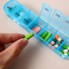 New Premuim Hot Mini Portable Travel 7 Days 7 Grids Pill Box Cases Container Organizer Storage for Vitamin Medicine Fish Oils