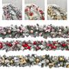 Rattan DIY Decor Decoration Gift Artificial Christmas Wreath 1.8M for Porches