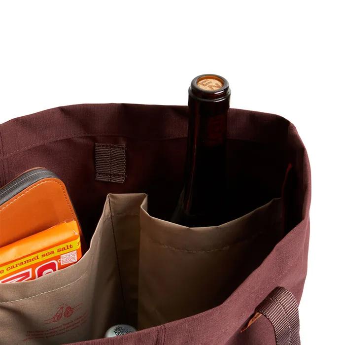 Market Tote Bag (BTMA-BUR-212) - Burgundy