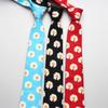Ins Small Daisy Fresh Casual Popular Men'S And Women'S Cotton Printed Tie