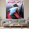 Footloose Movie Poster Tapestry Wall Hanging, 80s Dance Musical Film Art, Retro Wall Decor for Bedroom Living Room Dorm
