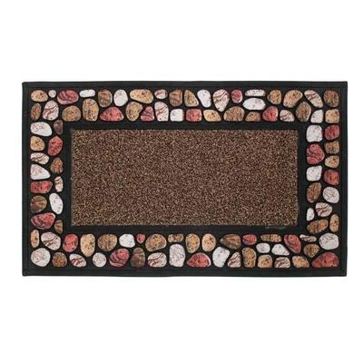 Teppich - DOUCEUR D'INTÉRIEUR - 45 x 75 cm - PVC-Relief - Klassischer Stil - Mehrfarbig