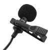     Portable on Lavalier Microphone, 3.5mm   Condenser Mic with 360 and Foam  , for Devices Computer Loudspker   Video Recording  