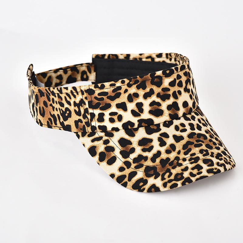 

Fashion Leopard Print Trendy Casual Hat Unisex Street Hip-Hop Spring/Summer Party Cycling Adjustable Bucket Hat
