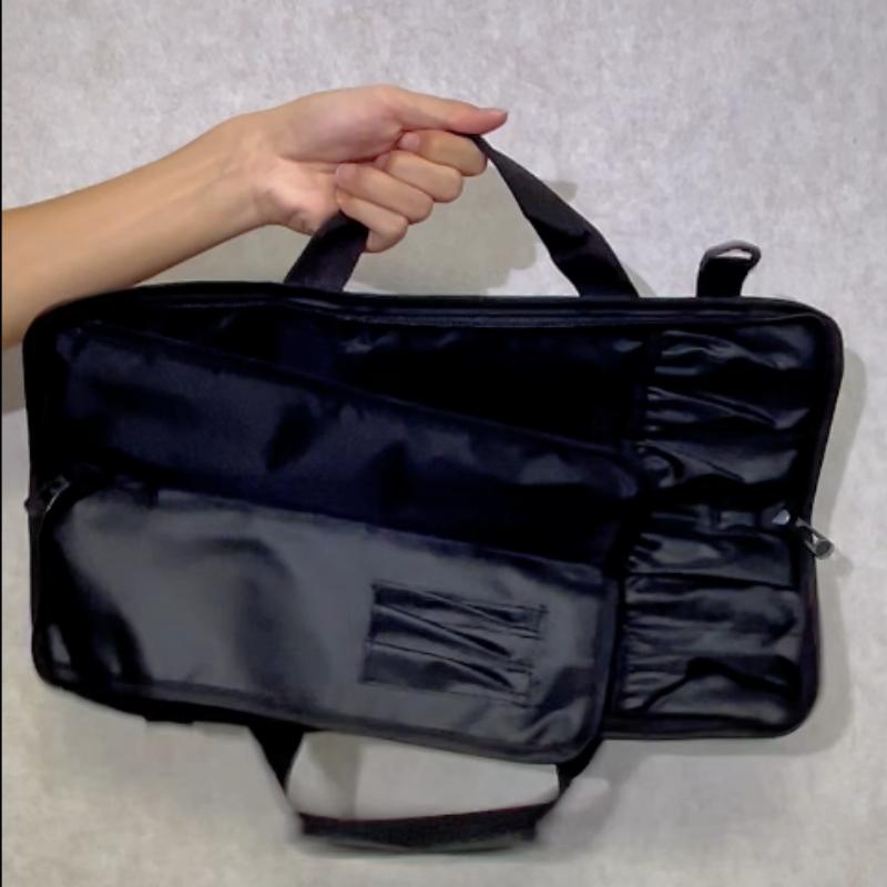 Portable Chef Knife Bag ,Adjustable Straps, Kitchen Cooking Knife Storage Pockets ,Cooking Tools Accessories