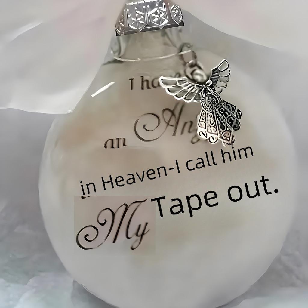 Ball Plastic Elegant Decorative Pendant For Christmas Celebrating Family Memories And Love