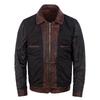 M65 Hunting Vintage Red Brown Genuine Leather Jacket Men Soft Real Cowhide Black Winter Coat Biker Jacket