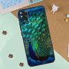 Bird Peacock Feather Case For Xiaomi Redmi 14C 10C 12C 13C Cover For Redmi Note 13 Pro 14 9 10 11 12 10S 11S 12S