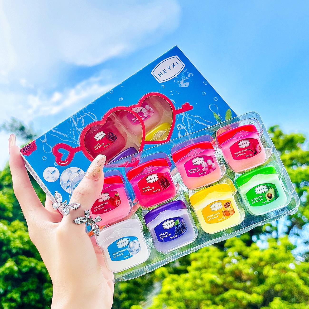 

HEYXI Набор масок для губ - Дневной и ночной уход, 4-8 штук