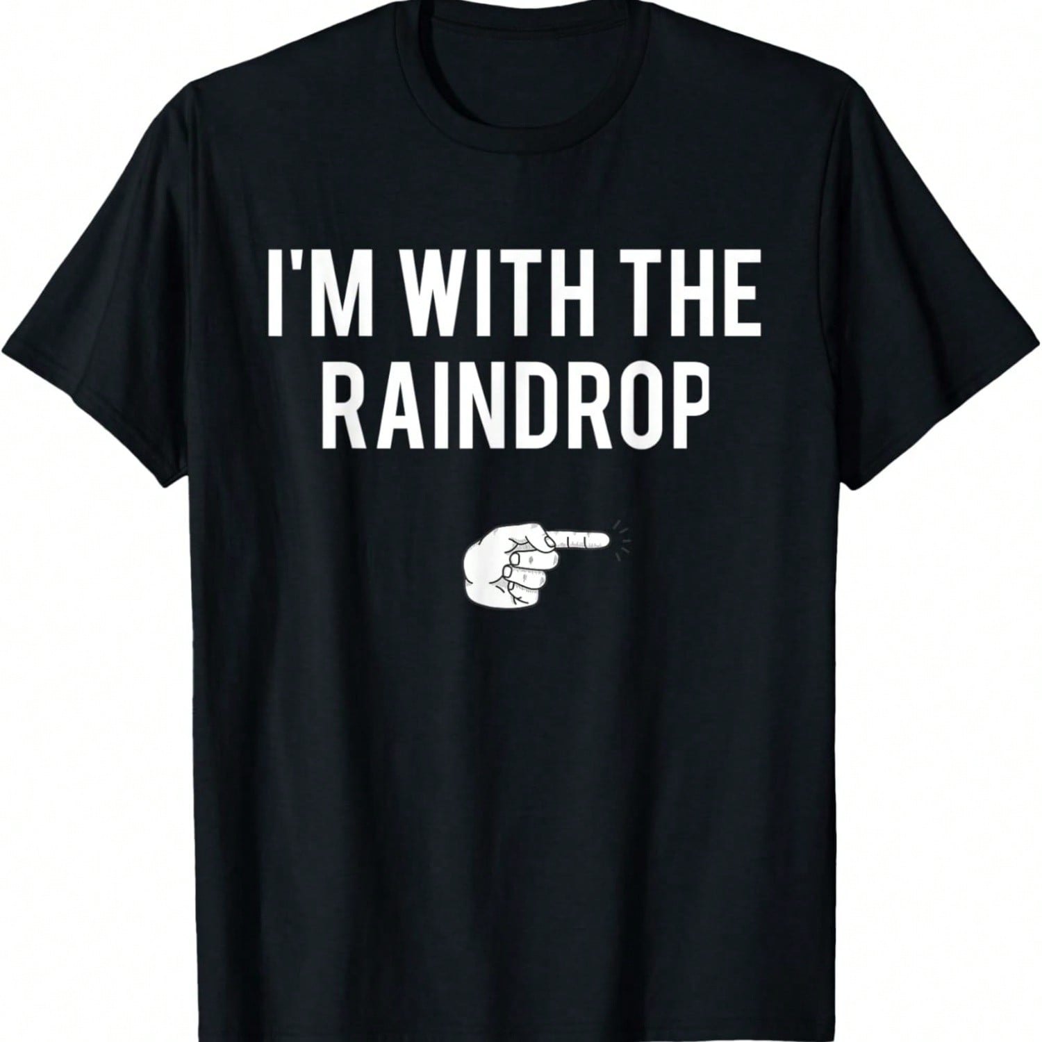 I m With The Raindrop Halloween Costume Party Matching T-Shirt S разноцветный