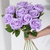10pcs 51cm Long Stem Silk Artificial Rose Flowers Wedding Home Table Decor Bouquet Garden Arrange  Valentine's Day Presents