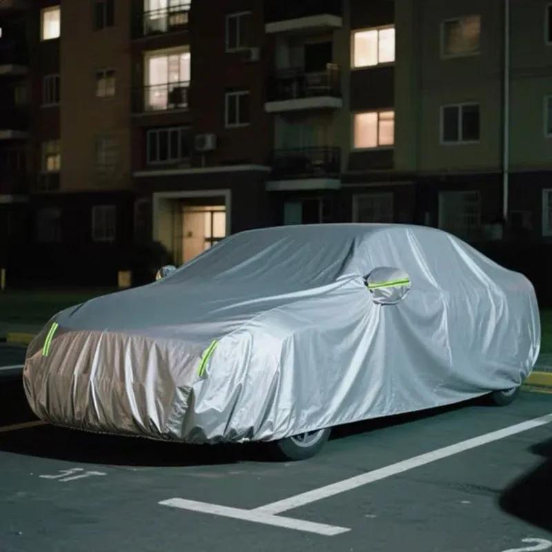 Outdoor Protection Full Car Cover Snow Cover Sunshade Waterproof Dustproof Exterior Car Accessories For Mazda CX-3 CX3 2014-