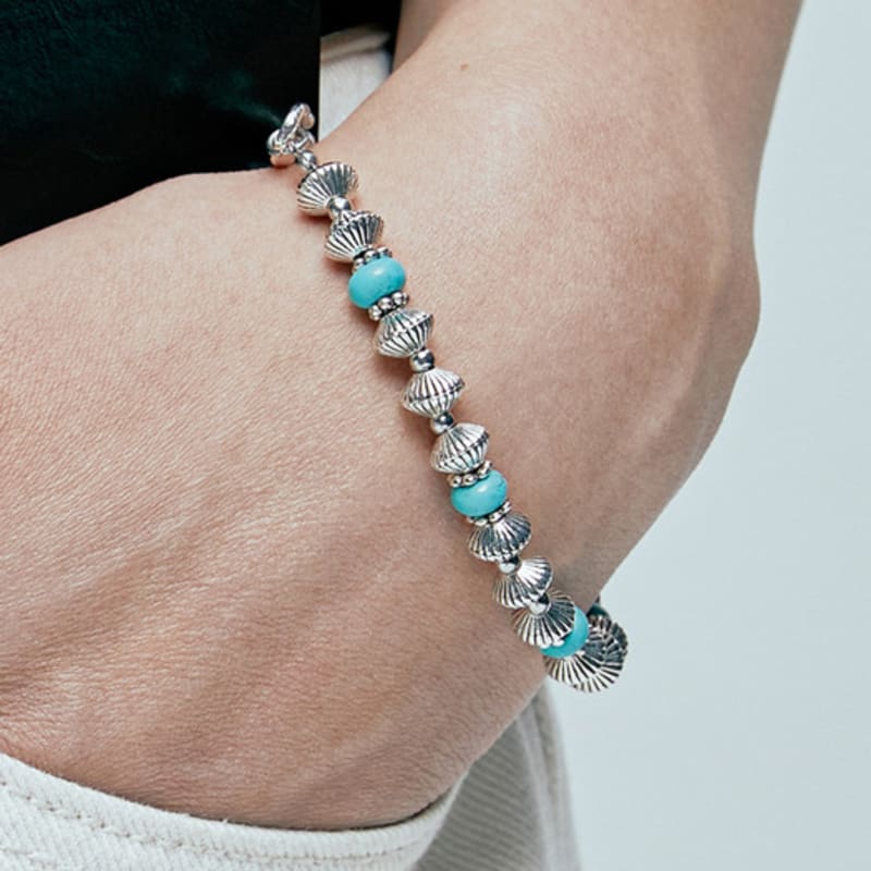 KND Navajo Turquoise Beads Bracelet
