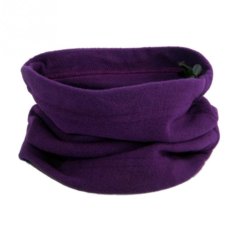 Winter Warm Sports Thermal polar fleece fabric Scarfs Snood Neck Warmer Face Mask Beanie Hats Caps