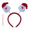 Christmas Headband Decoration For Kids Adult Cute Santa Elk Xmax Hair Accessories Costume Prop Christmas Decoration 2024 Navidad