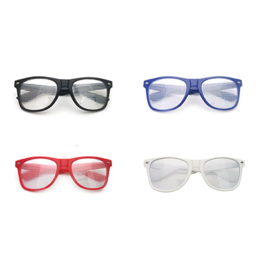 Plastic Square Frame Men Women Sunglasses Eyewear Accessories Heart Effect Glasses Night PC Glasses
