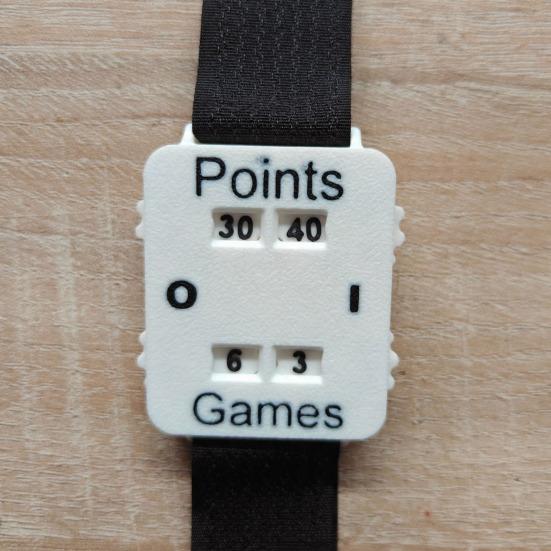 1/2Pcs Golf Wrist Score Counter Men Women Manual Golf Stroke Counter Watch Lightweight Stroke Keeper Tool