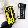 Cassette Wallpaper Tape Phone Cover for Samsung Galaxy A06 A05 A14 A50 A51 A52 A12 A13 A23 A70 A07 A25 A26 A72 A56 Case