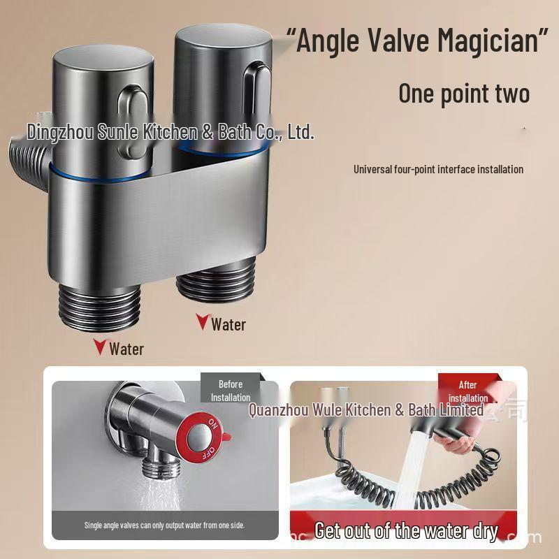 High-Pressure Bidet Spray Gun with Dual Settings