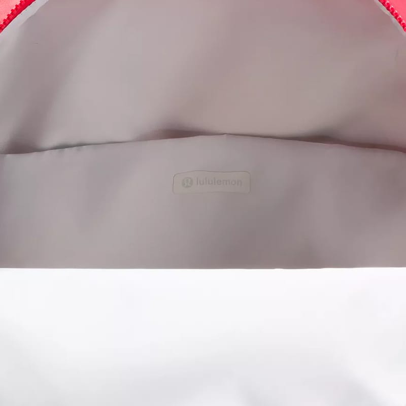 Lululemon Everywhere Nylon Backpack Women's Special Feature Red & Dusty Blue LU9CMAS-071462