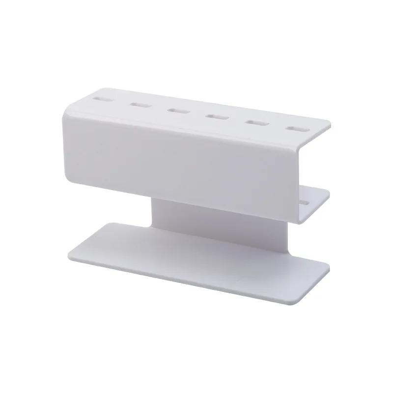 6-Hole Acrylic Tweezer Storage Rack Professional Eyelash Extension Display Stand Space Saving Tweezers Organizer Makeup Tools