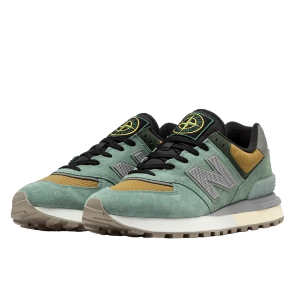 New Balance 574 Legacy Stone Island Light Green